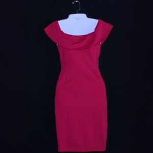 Love by Design Fuschia BodyCon Knit Dress